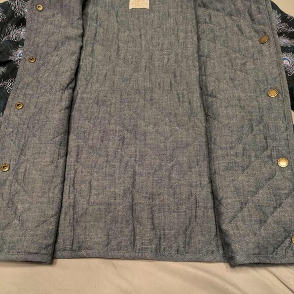 Heritage Barbour Modern Country Pippa Quilted Jacket L w Logo Snaps - Picture 12 of 15